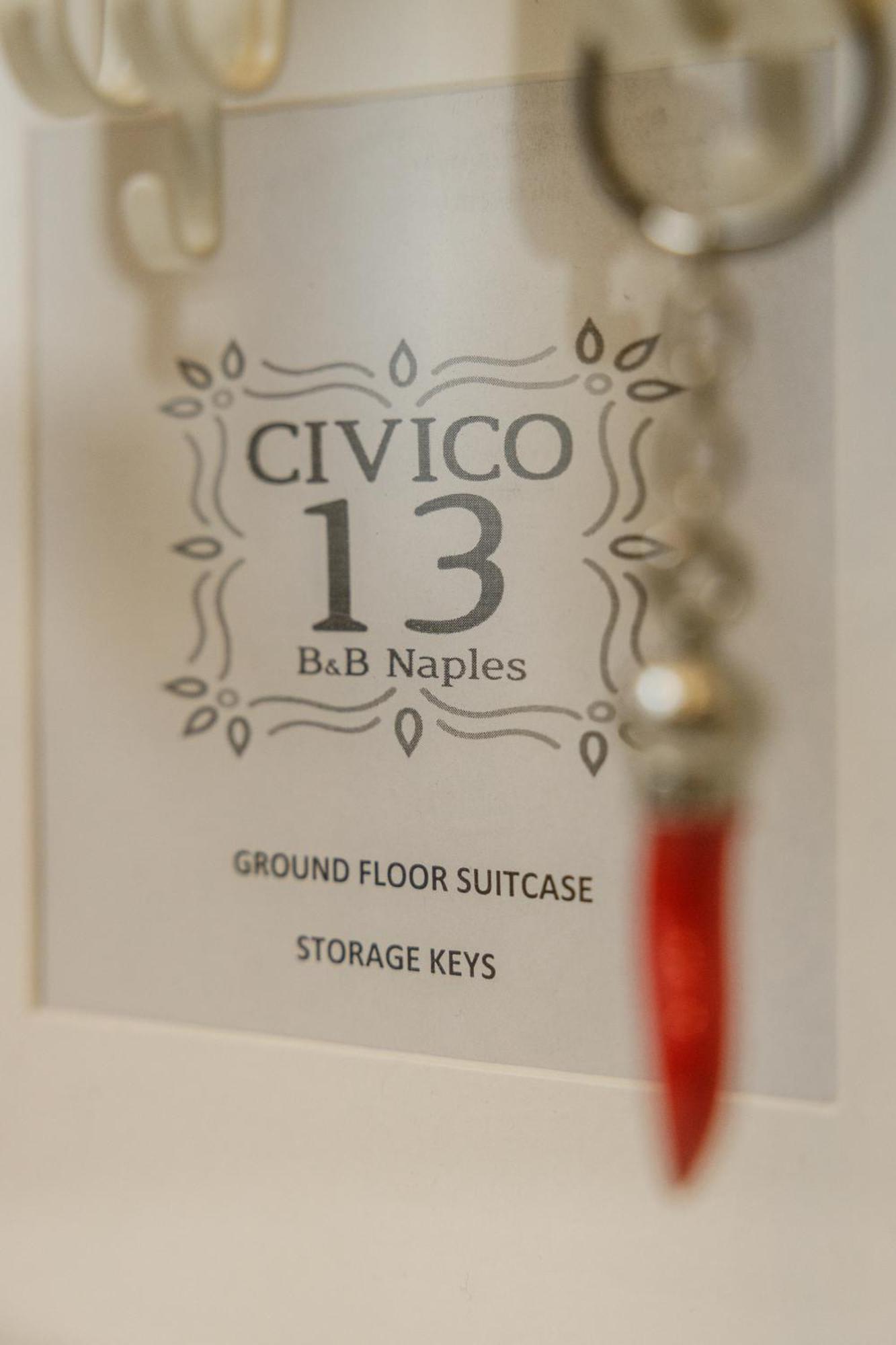 Bed and Breakfast Civico13 Neapol Exteriér fotografie